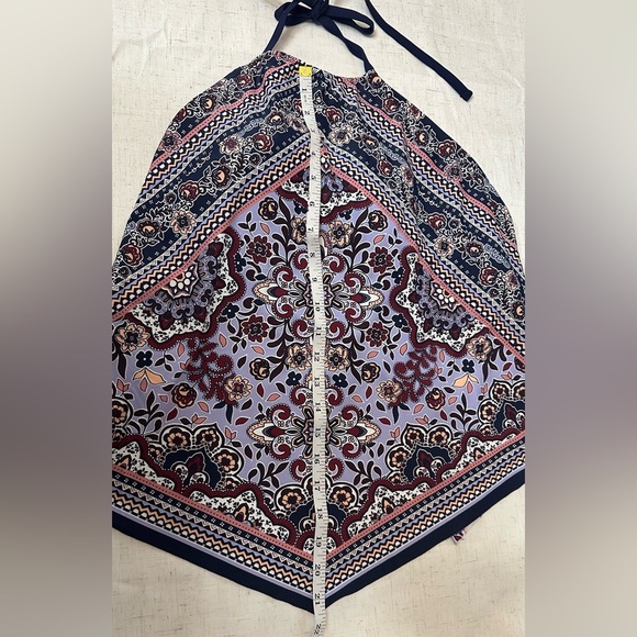 Kona Sol Red and Blue Relaxed Halter Tankini 🍒🌴☀️ - Picture 7 of 11